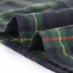 Allegra K Women's Casual Long Sleeve Cotton Button Down Plaid Shirt