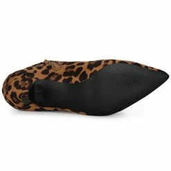 Allegra K Women's Cutout Pointy Toe Stiletto Heels Ankle Booties Shoes