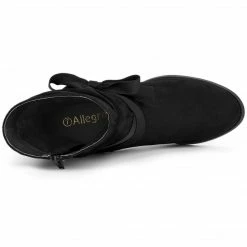 Allegra K Shoes Women's Slouchy Chunky Heel Ankle Boots 29 Allegra K Shoes Women's Slouchy Chunky Heel Ankle Boots