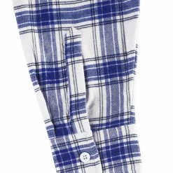 Allegra K C09 Men Long Sleeves Check Print Button Up Flannel Shirt