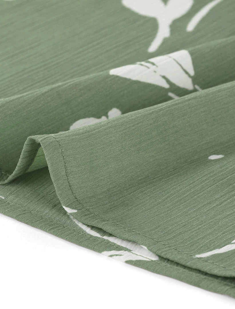 Allegra K Women's Floral Blouse Crew Neck Summer Casual Shirred Short Sleeve Top 27 Allegra K Women's Floral Blouse Crew Neck Summer Casual Shirred Short Sleeve Top