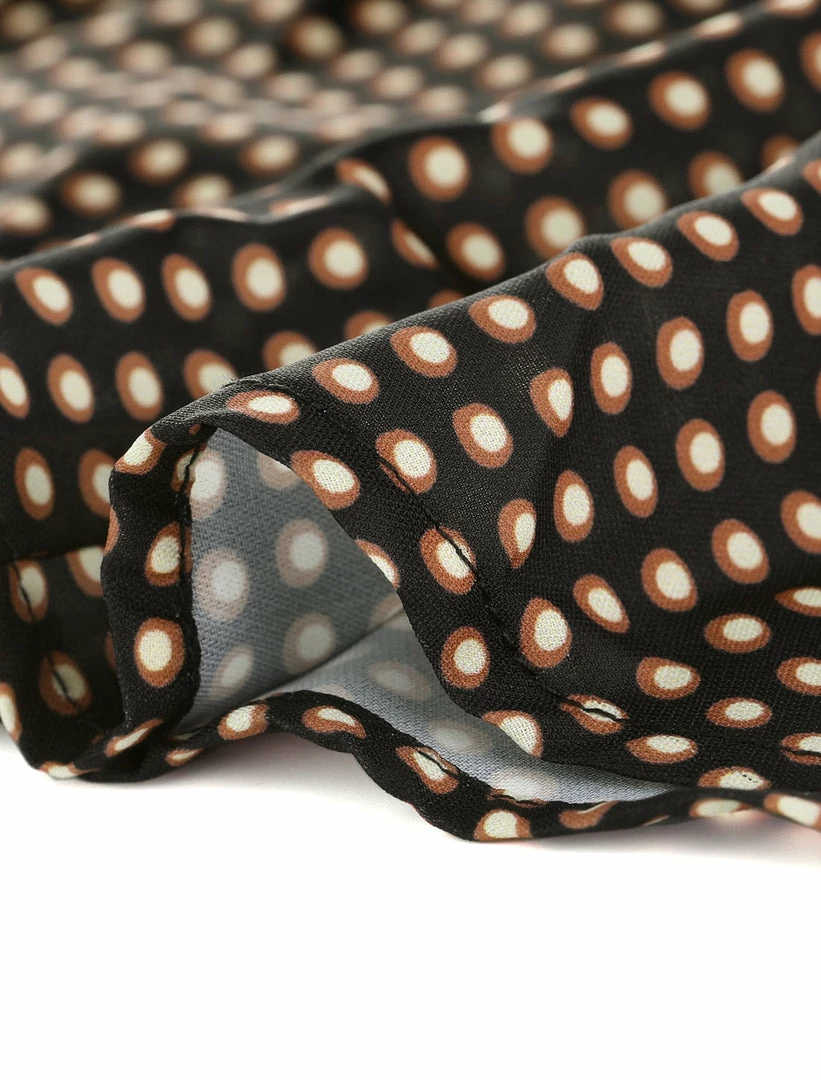 Allegra K Women's Polka Dots Long Sleeve Button Down Shirt Work Top 9 Allegra K Women's Polka Dots Long Sleeve Button Down Shirt Work Top