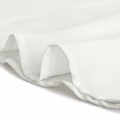 Allegra K Women's Elegant Ruffle Trim Button Up Long Sleeve Blouse