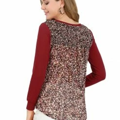 Allegra K Women's Casual Cotton Lightweight T Shirt Long Sleeves Tunic Tops 11 Allegra K Women's Casual Cotton Lightweight T Shirt Long Sleeves Tunic Tops