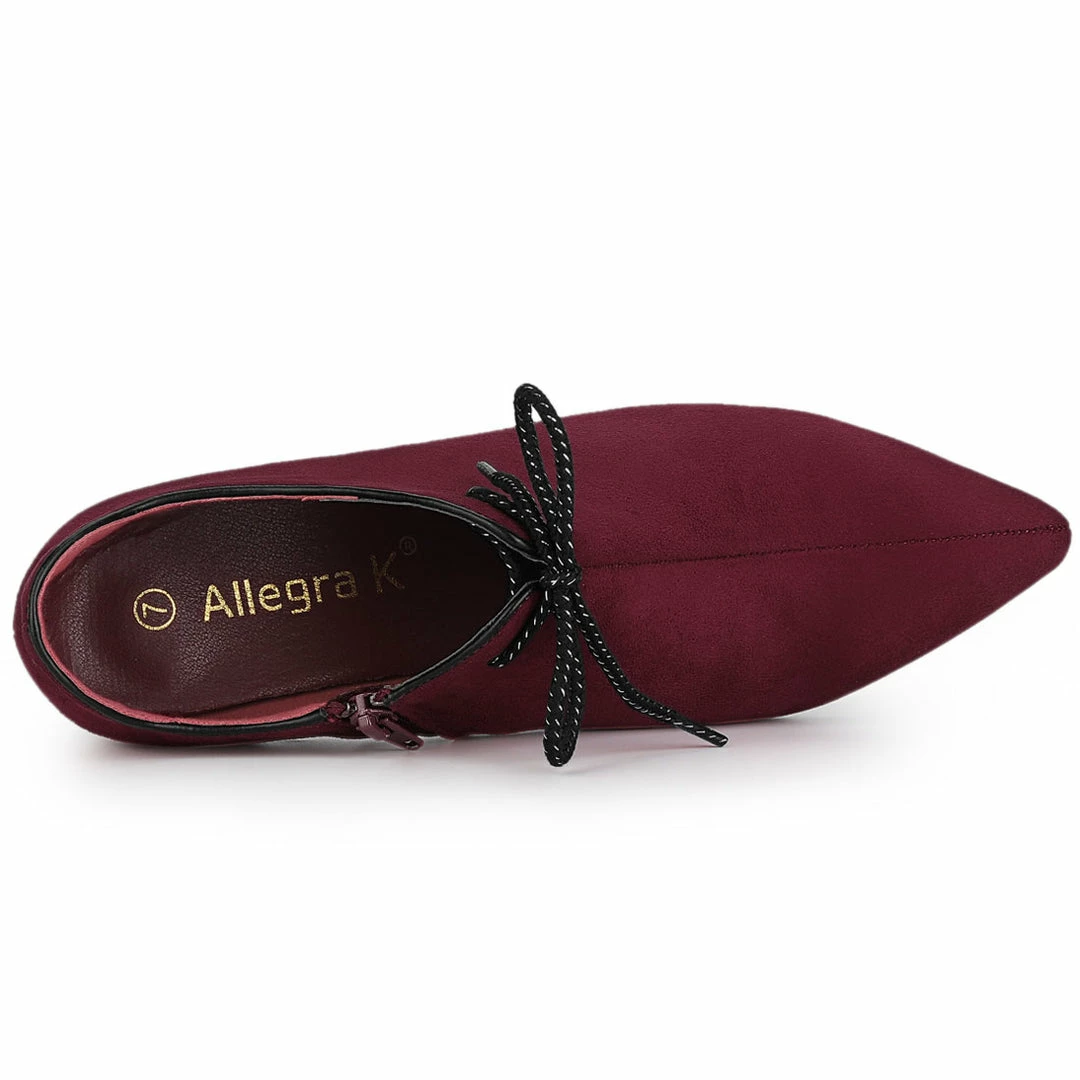 Allegra K Women's British Style Block Heel Oxfords Shoes 15 Allegra K Women's British Style Block Heel Oxfords Shoes