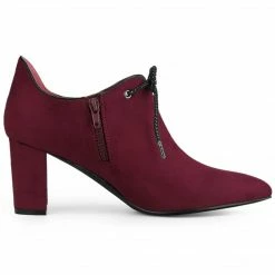 Allegra K Women's British Style Block Heel Oxfords Shoes 38 Allegra K Women's British Style Block Heel Oxfords Shoes