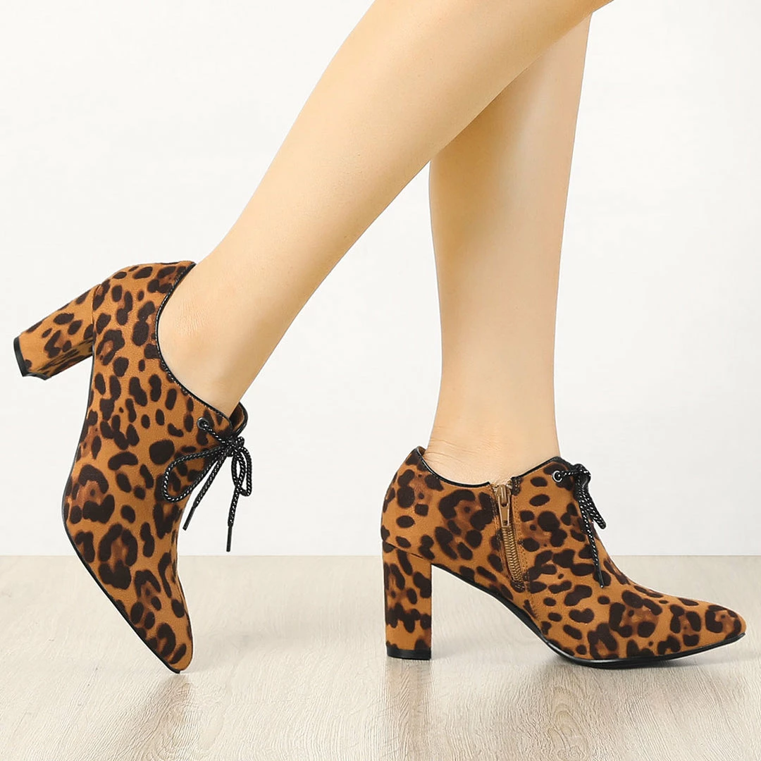 Allegra K Women's British Style Block Heel Oxfords Shoes 19 Allegra K Women's British Style Block Heel Oxfords Shoes