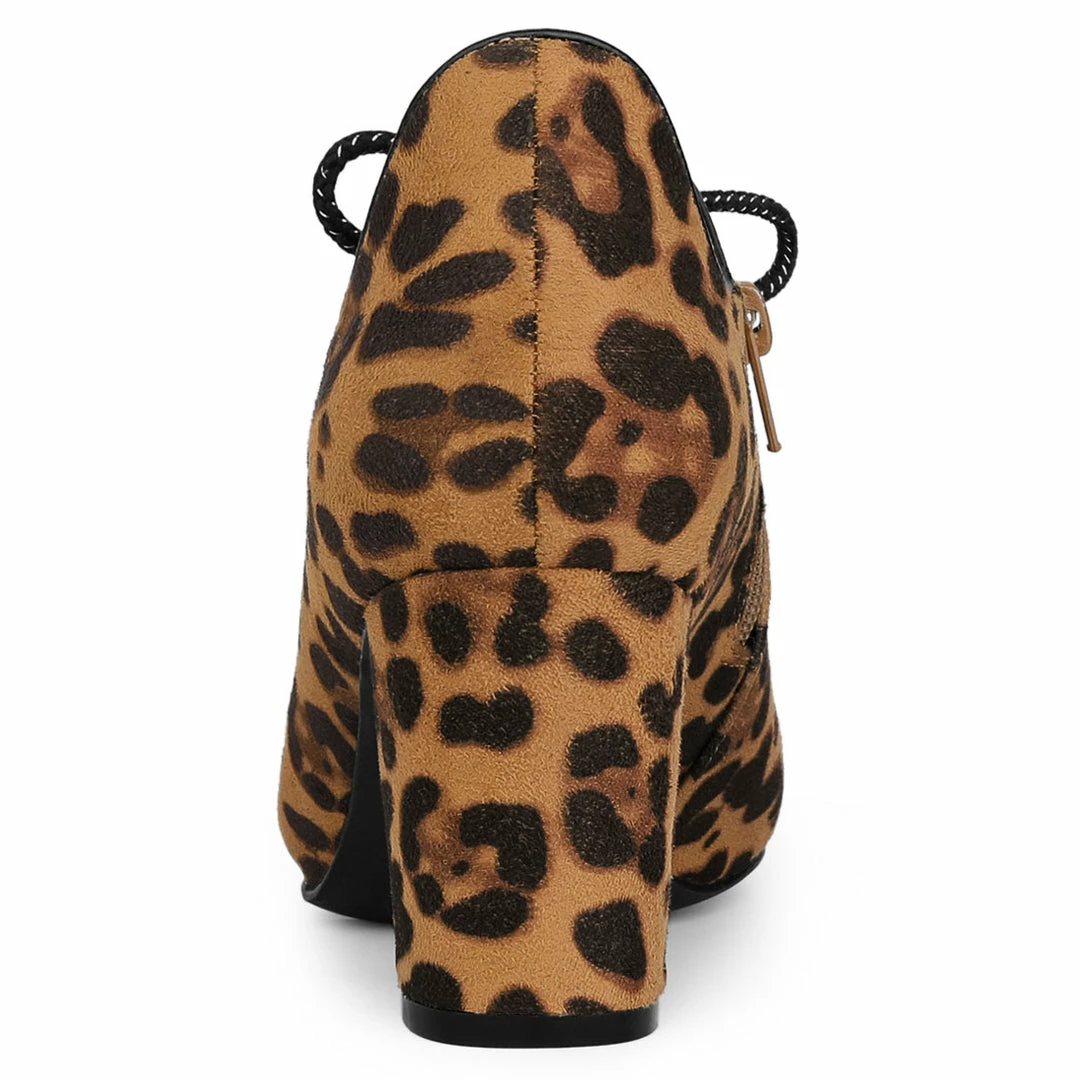 Allegra K Women's British Style Block Heel Oxfords Shoes 21 Allegra K Women's British Style Block Heel Oxfords Shoes