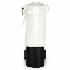 Allegra K Women's Zip Chunky Heel Platform Ankle Combat Boots Shoes 41 Allegra K Women's Zip Chunky Heel Platform Ankle Combat Boots Shoes