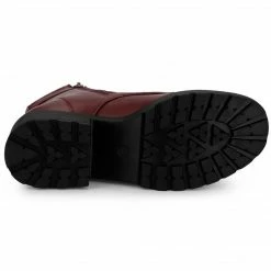 Allegra K Women's Zip Chunky Heel Platform Ankle Combat Boots Shoes 57 Allegra K Women's Zip Chunky Heel Platform Ankle Combat Boots Shoes