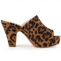 Allegra K Women's Open Toe Platform Chunky Heel Slides Sandals Shoes 72 Allegra K Women's Open Toe Platform Chunky Heel Slides Sandals Shoes