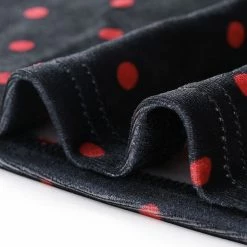 Allegra K Women's Polka Dots Turtle Neck Stretch Velvet Peasant Top 15 Allegra K Women's Polka Dots Turtle Neck Stretch Velvet Peasant Top