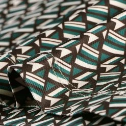 Allegra K Women's Geometric Button Down Shirt Long Sleeve Work Office Collar Tops Blouse 27 Allegra K Women's Geometric Button Down Shirt Long Sleeve Work Office Collar Tops Blouse