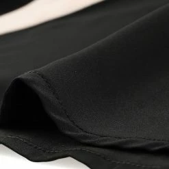 Allegra K Women's Color Block Button Up Long Sleeve Work Shirt