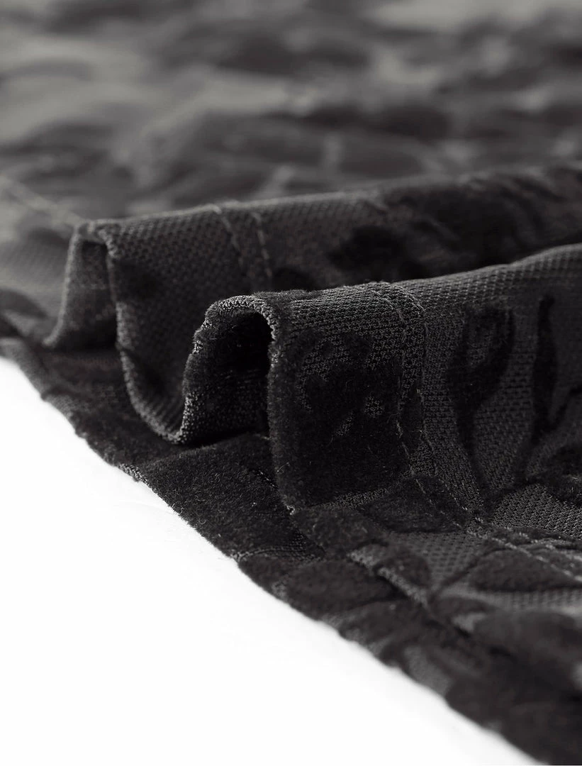 Allegra K Women's Slim Long Sleeves Cowl Neck Floral Sheer Mesh Blouse Top 9 Allegra K Women's Slim Long Sleeves Cowl Neck Floral Sheer Mesh Blouse Top