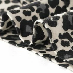 Allegra K Women's Hood Animal Print Long Sleeve Drawstring Loose Casual Pullover Hoodie Shirt