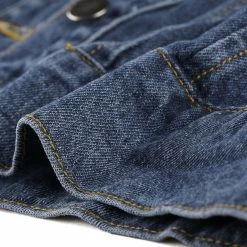 Allegra K Women's Casual Crop Button Down Basic Washed Jean Denim Jacket 27 Allegra K Women's Casual Crop Button Down Basic Washed Jean Denim Jacket