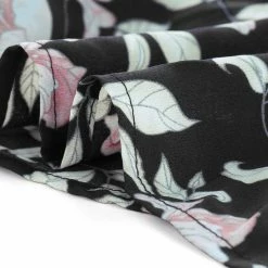 Allegra K Women's Casual Elastic Waist Summer Beach Floral Shorts