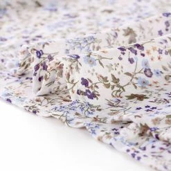 Allegra K Women's Ruffle Tops Casual V Neck Cap Sleeves Floral Blouse