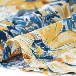 Allegra K Women's Floral Print High Waist Slit A-Line Skirt