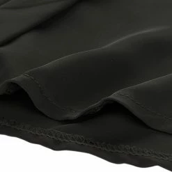 Allegra K V Neck Long Sleeve Work Shirt