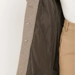 Allegra K Women's Peter Pan Collar Single Breasted Overcoat Winter Long Coat 45 Allegra K Women's Peter Pan Collar Single Breasted Overcoat Winter Long Coat