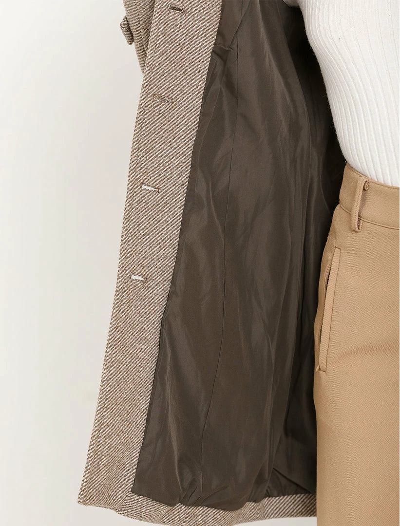 Allegra K Women's Peter Pan Collar Single Breasted Overcoat Winter Long Coat 9 Allegra K Women's Peter Pan Collar Single Breasted Overcoat Winter Long Coat