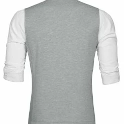 Allegra K Men's V Neck Sleeveless Two Pockets Button Down Solid Color Vest 46 Allegra K Men's V Neck Sleeveless Two Pockets Button Down Solid Color Vest