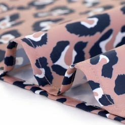 Allegra K Women's Leopard Tie Waist Puff Sleeves V Neck A-Line Dress 31 Allegra K Women's Leopard Tie Waist Puff Sleeves V Neck A-Line Dress