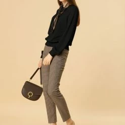 Allegra K Ribbed Pullover Sweater With Lantern Sleeves Women 73 Allegra K Ribbed Pullover Sweater With Lantern Sleeves Women