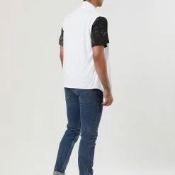 Allegra K Men Casual Open Front Sleeveless Irregular Hem Cardigan Vest With No Button 75 Allegra K Men Casual Open Front Sleeveless Irregular Hem Cardigan Vest With No Button