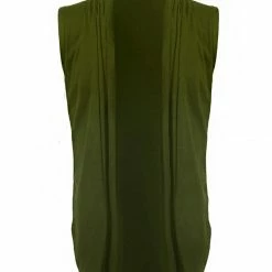 Allegra K Men Casual Open Front Sleeveless Irregular Hem Cardigan Vest With No Button 65 Allegra K Men Casual Open Front Sleeveless Irregular Hem Cardigan Vest With No Button