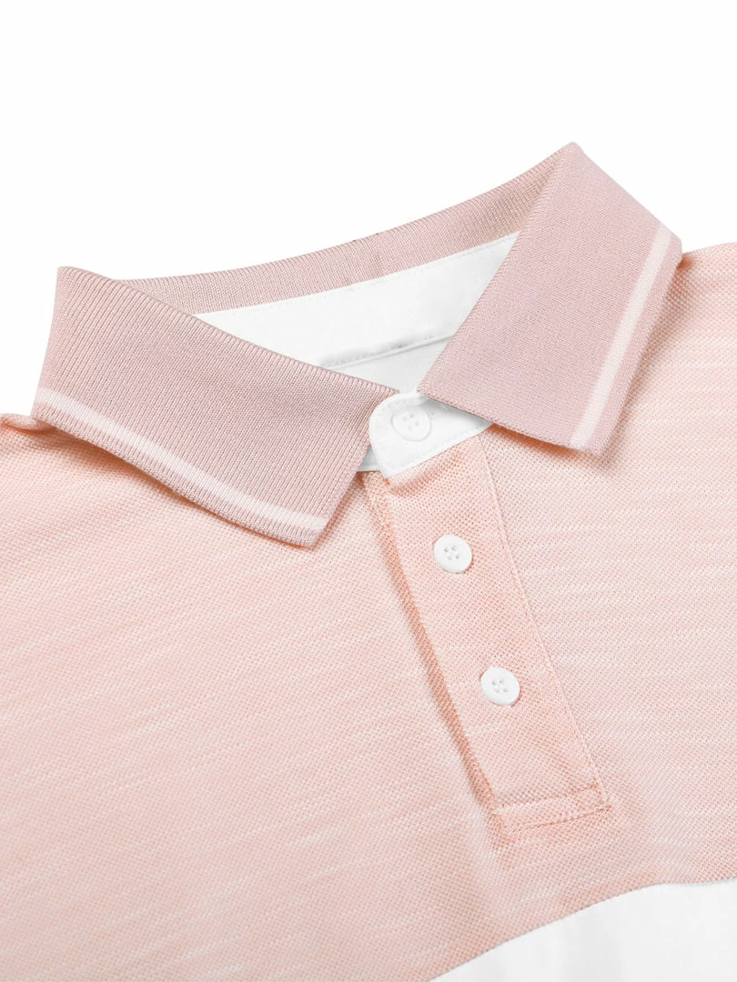 Allegra K Men's Casual Summer Color Block Golf Polo Short Sleeves Cotton T-Shirts Tops 7 Allegra K Men's Casual Summer Color Block Golf Polo Short Sleeves Cotton T-Shirts Tops