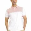 Allegra K Men's Casual Summer Color Block Golf Polo Short Sleeves Cotton T-Shirts Tops