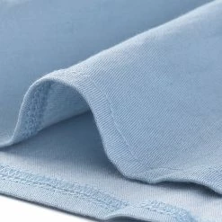 Allegra K Short Raglan Sleeves Round Neck Chambray Top 19 Allegra K Short Raglan Sleeves Round Neck Chambray Top