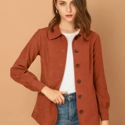 Allegra K Women's Retro Turndown Collar Lantern Sleeve Coat With Belt 24 Allegra K Women's Retro Turndown Collar Lantern Sleeve Coat With Belt