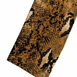 Allegra K Men's Vintage Leopard Printed Top Lightweight Slim Fit Long Sleeves Pullover T Shirt