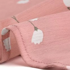 Allegra K Women's Floral Blouse Crew Neck Summer Casual Shirred Short Sleeve Top 51 Allegra K Women's Floral Blouse Crew Neck Summer Casual Shirred Short Sleeve Top