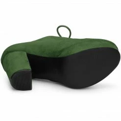 Allegra K Shoes Women's Platform Chunky Heel Lace Up Booties 68 Allegra K Shoes Women's Platform Chunky Heel Lace Up Booties