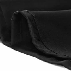 Allegra K Women's Satin Blouse Puff Sleeve Point Collar Vintage Button Up Shirt Tops