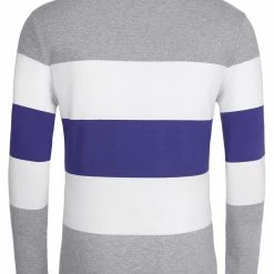 Allegra K Tops Men's Father's Day Basic Color Block Crew Neck Casual Pullover Long Sleeve Tees 98 Allegra K Tops Men's Father's Day Basic Color Block Crew Neck Casual Pullover Long Sleeve Tees