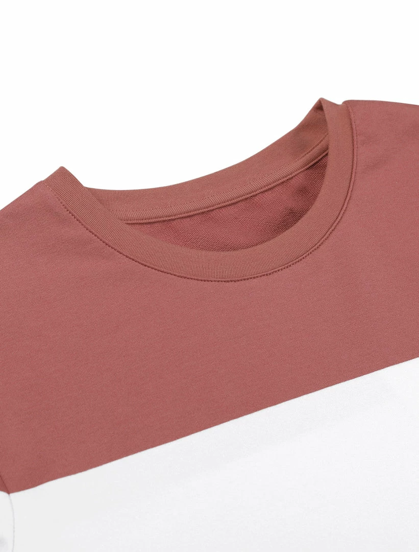 Allegra K Tops Men's Father's Day Basic Color Block Crew Neck Casual Pullover Long Sleeve Tees 34 Allegra K Tops Men's Father's Day Basic Color Block Crew Neck Casual Pullover Long Sleeve Tees