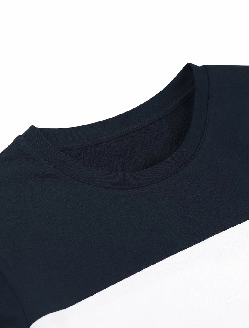 Allegra K Tops Men's Father's Day Basic Color Block Crew Neck Casual Pullover Long Sleeve Tees 27 Allegra K Tops Men's Father's Day Basic Color Block Crew Neck Casual Pullover Long Sleeve Tees