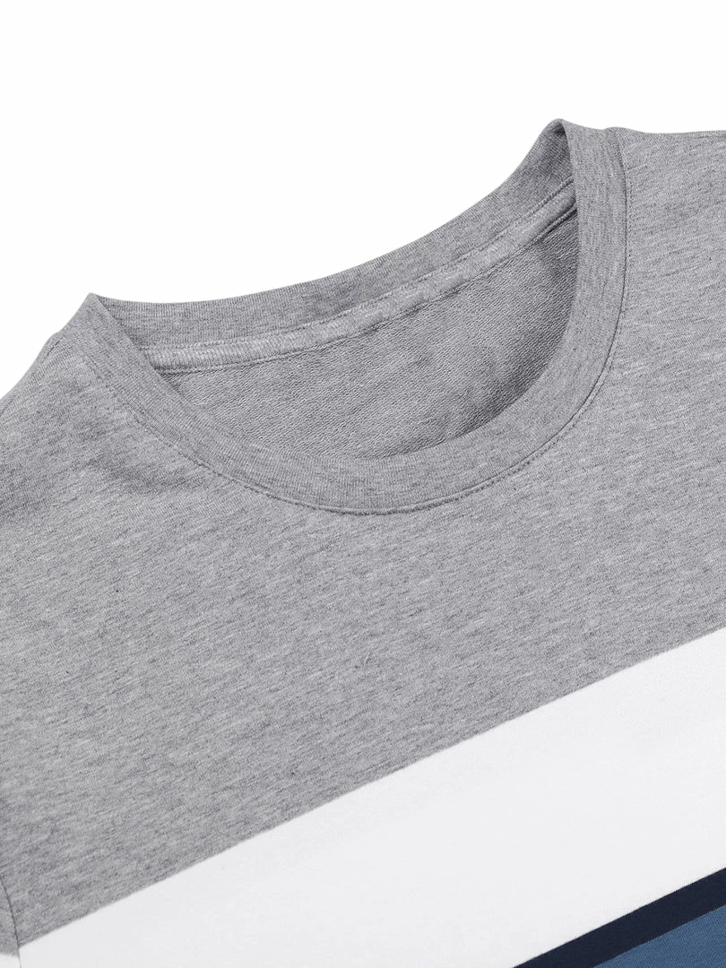 Allegra K Tops Men's Father's Day Basic Color Block Crew Neck Casual Pullover Long Sleeve Tees 20 Allegra K Tops Men's Father's Day Basic Color Block Crew Neck Casual Pullover Long Sleeve Tees