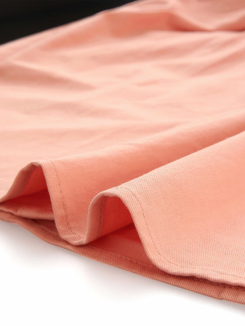 Allegra K Women's Cotton Turndown Collar V Neck Shirt Dress With Belt 9 Allegra K Women's Cotton Turndown Collar V Neck Shirt Dress With Belt