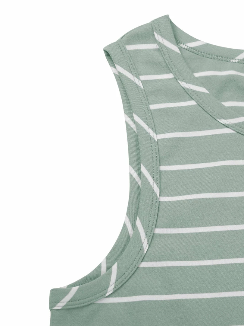 Allegra K Men's Striped Round Neck Color Block Sleeveless Basic Tank Top With Pocket 28 Allegra K Men's Striped Round Neck Color Block Sleeveless Basic Tank Top With Pocket