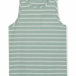 Allegra K Men's Striped Round Neck Color Block Sleeveless Basic Tank Top With Pocket 57 Allegra K Men's Striped Round Neck Color Block Sleeveless Basic Tank Top With Pocket