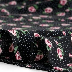 Allegra K Women's Dots Print Shirt Dress Half Placket Puff Long Sleeve Floral Print Shirtdress 29 Allegra K Women's Dots Print Shirt Dress Half Placket Puff Long Sleeve Floral Print Shirtdress