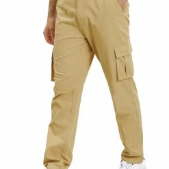 Allegra K Men's Work Pants Regular Fit Jogger Casual Cargo Pants With Pockets