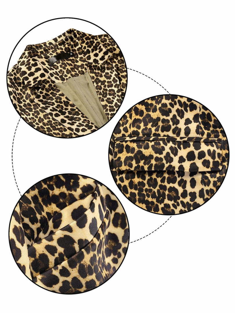 Allegra K Men Vintage Leopard Print Luxury Notched Lapel Slim Fit Fashion Stylish Jacket Blazer 20 Allegra K Men Vintage Leopard Print Luxury Notched Lapel Slim Fit Fashion Stylish Jacket Blazer